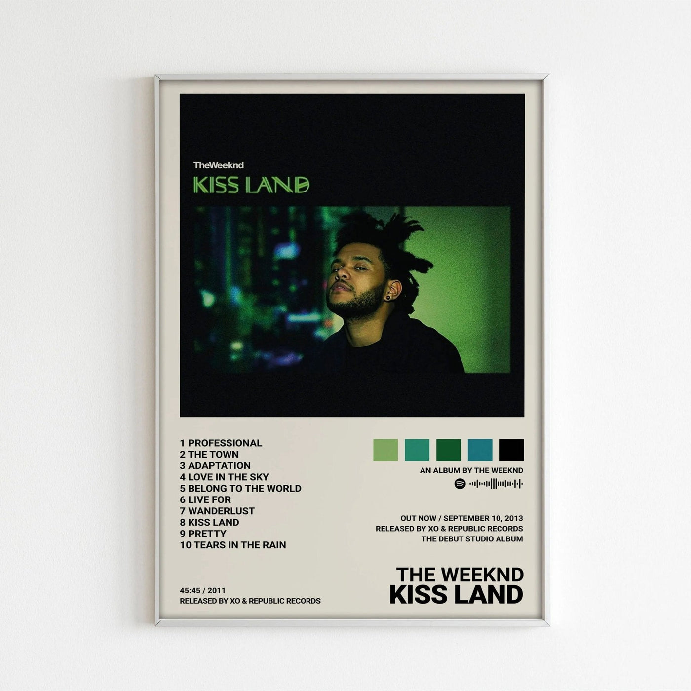 CHARTBREAKER-KOLLEKTION: THE WEEKND | WANDKUNST