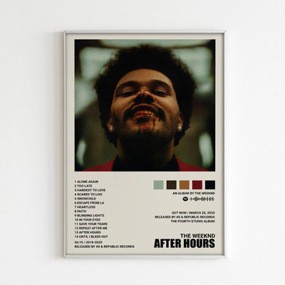 CHARTBREAKER-KOLLEKTION: THE WEEKND | WANDKUNST