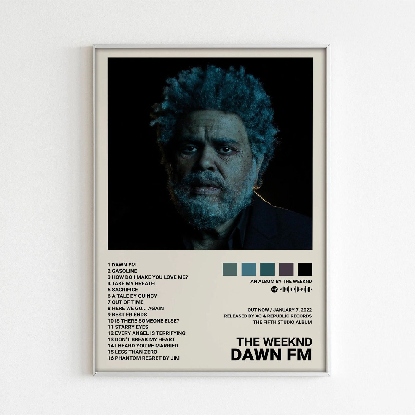 CHARTBREAKER-KOLLEKTION: THE WEEKND | WANDKUNST