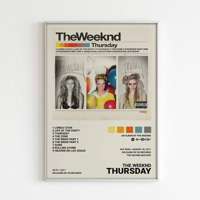 CHARTBREAKER-KOLLEKTION: THE WEEKND | WANDKUNST