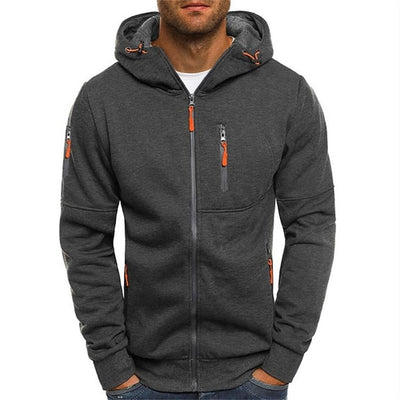 Norwin | Zip-Up Jacke mit Kapuze