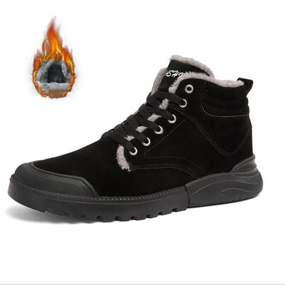 Spencer – Warme Herrenstiefeletten mit Plüschfutter