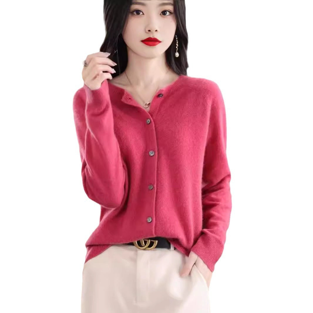 Emily – Merino Wollcardigan mit Kaschmir