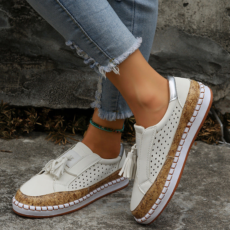 Tasselina™ – Stilvolle Damen Loafer mit dekorativen Quasten