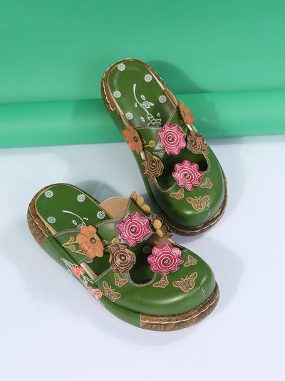 Helen – Geschlossene Damenhausschuhe mit Rutschfestem Design