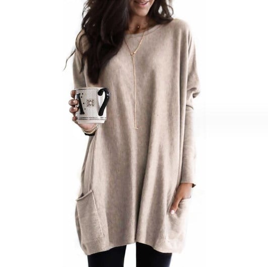 Elsinora | Elegantes T-shirt mit Tasche