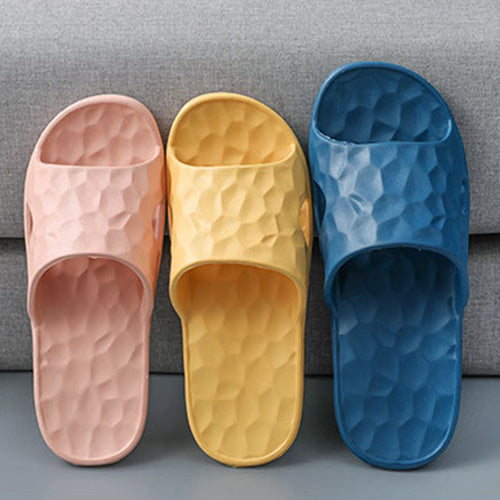 Jane – Geometrische Sommerschuhe für Zuhause und Badezimmer