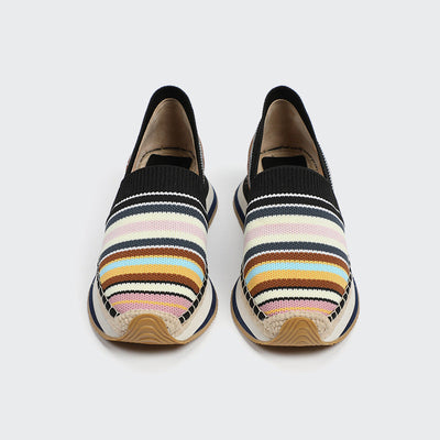 Nicole – Modische Damen-Schuhe aus Baumwolle und Leinen im koreanischen Stil