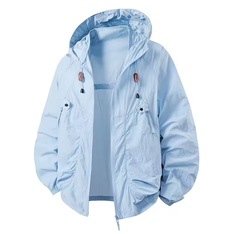Lucan | Wasserdichter Outdoor-Windbreaker mit verstellbarer Kapuze