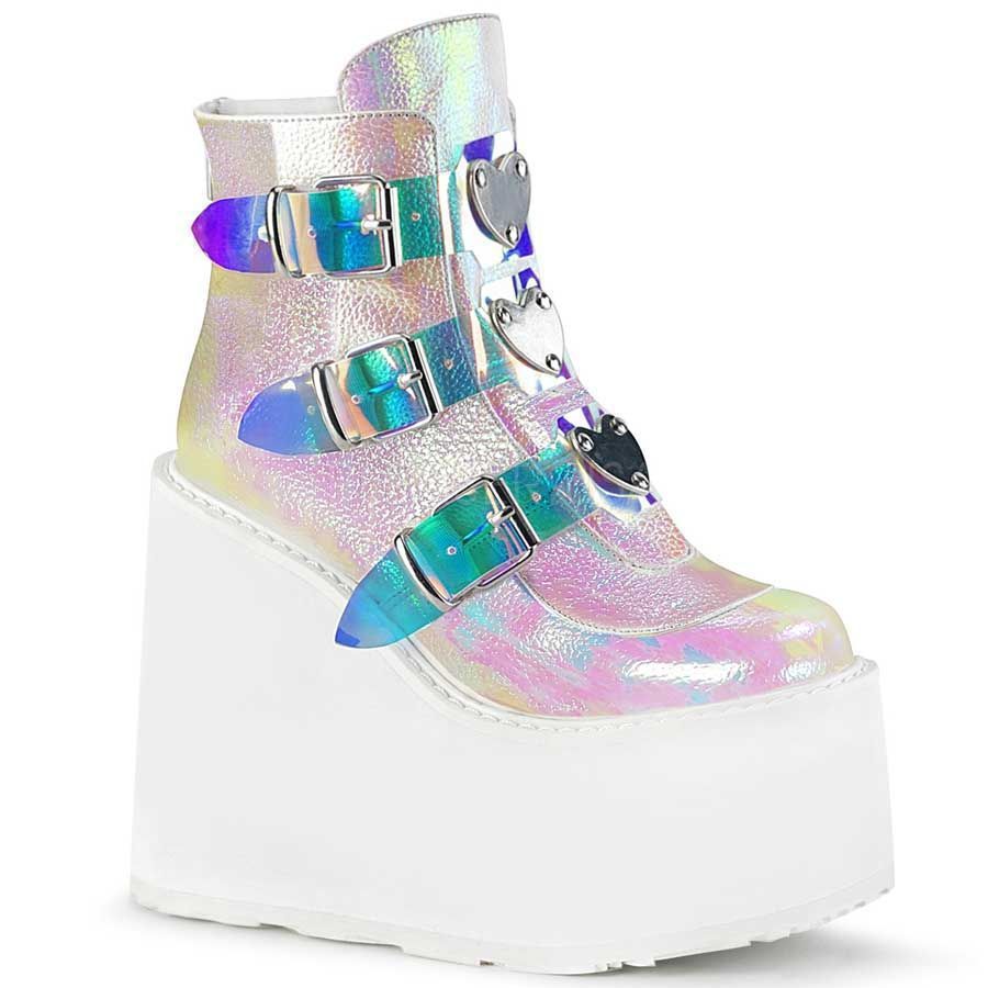 Tanya – Wedge Heel Japanische Punk Stil Damen Stiefel
