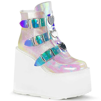 Tanya – Wedge Heel Japanische Punk Stil Damen Stiefel