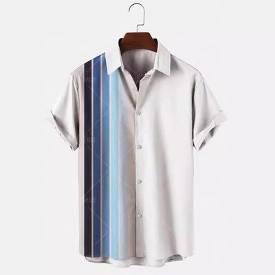 Dennis – 3D Sommer Casual Bedrucktes Hawaiian Shirt für Herren