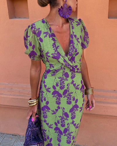 Brie - Elegant midi dress