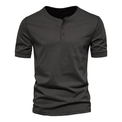 Stylisches Baumwoll-T-Shirt mit Kragen für Männer