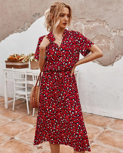 Edith - V-neck Dress