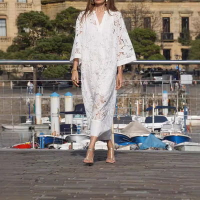 Sophie™ | Elegantes Kleid mit Bordüren