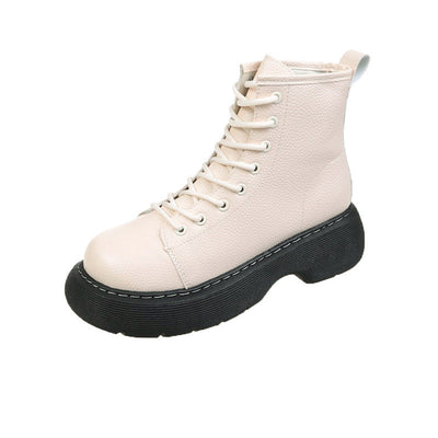 Betty – Modische Schnürstiefeletten für Damen aus Premium-Veganleder
