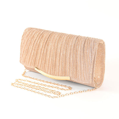 Diana – Damen Abendtasche in Einfarbig mit Kettenriemen