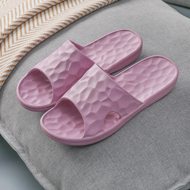 Jane – Geometrische Sommerschuhe für Zuhause und Badezimmer