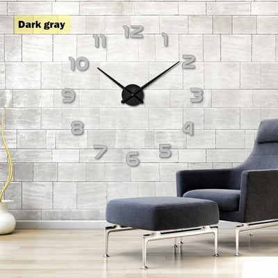 Vollformat 3D Acryl Wanduhr für das Wohnzimmer