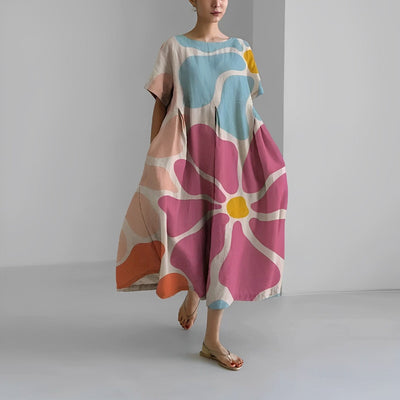 CÉLESTINE | Bohème Blumenkleid für einen natürlichen und romantischen Stil