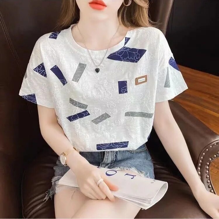 Sommer-T-Shirt für Frauen