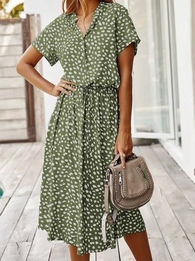 Edith - V-neck Dress