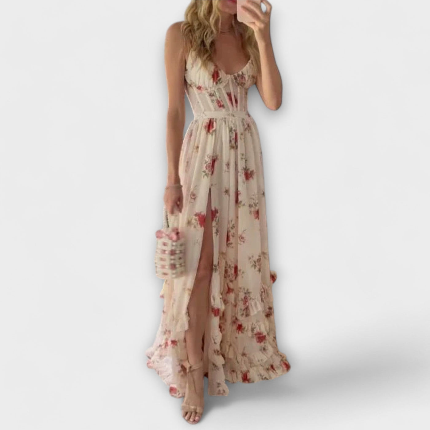 Hazel - Kleid mit Blumendruck