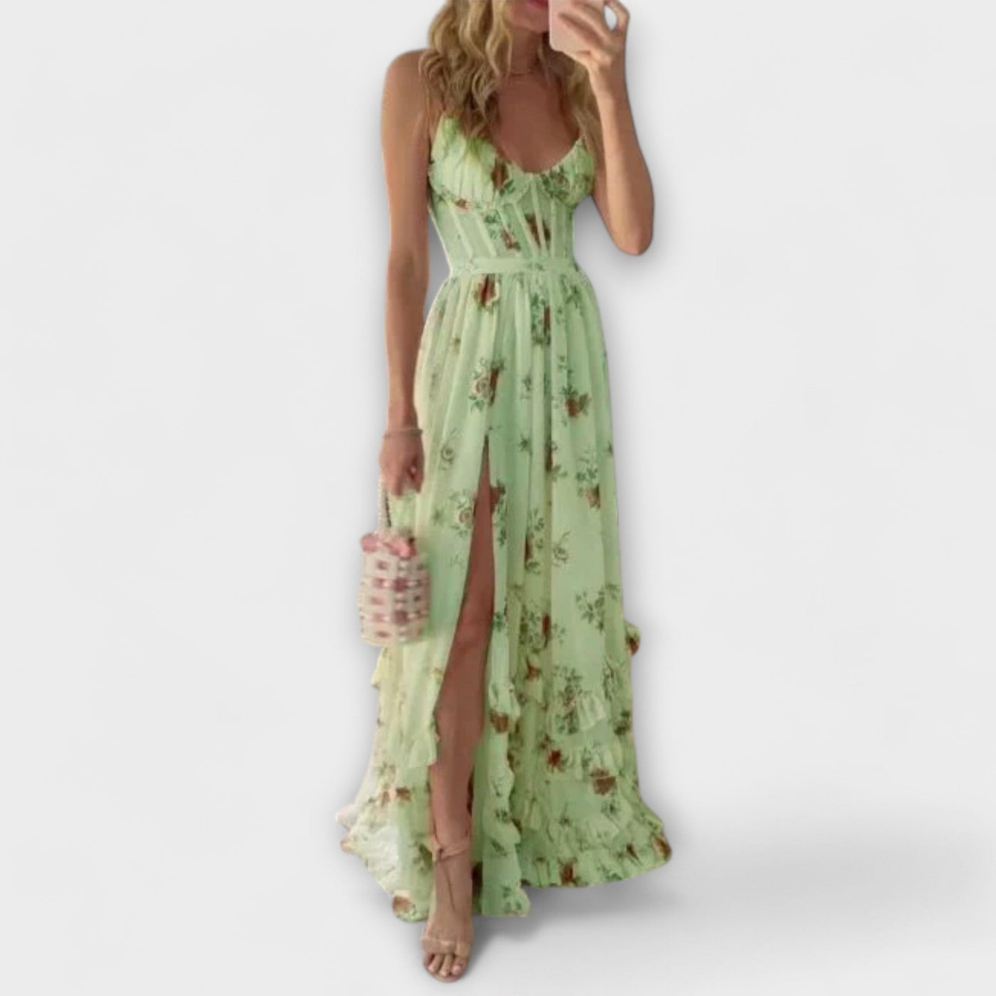 Hazel - Kleid mit Blumendruck