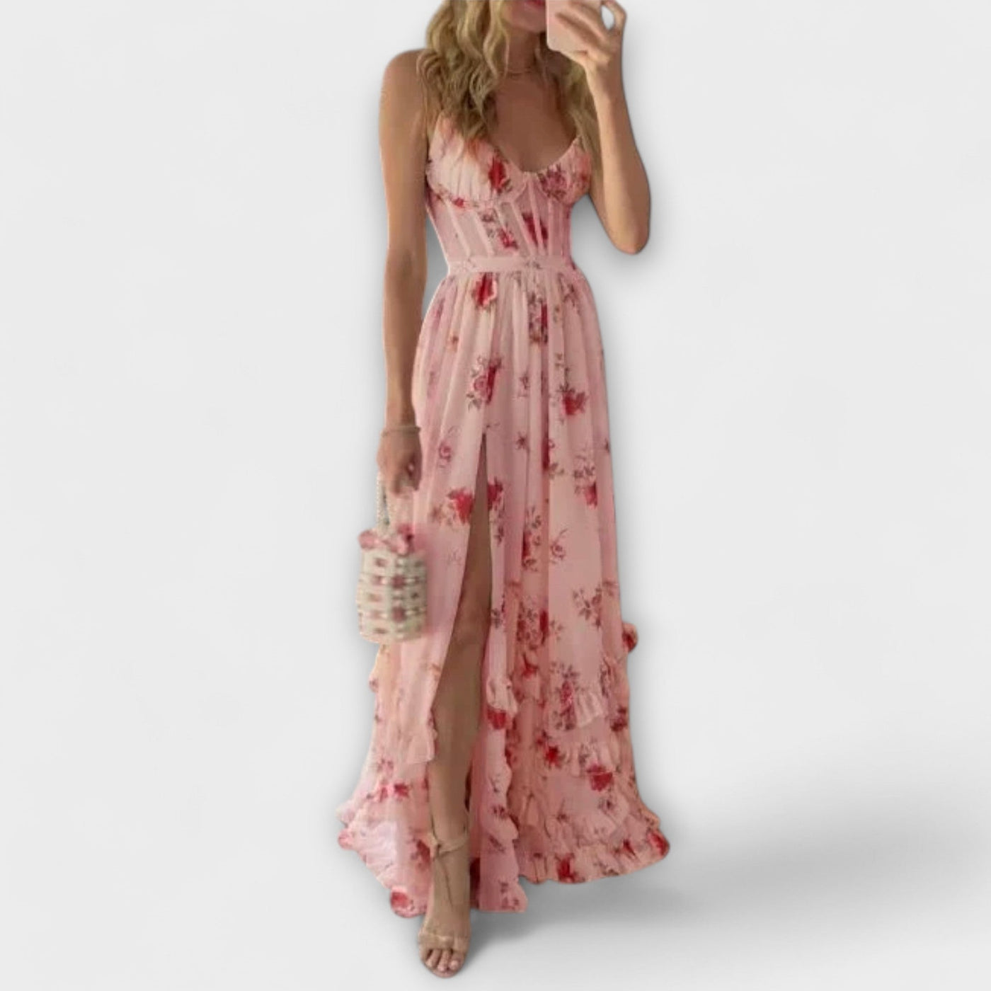 Hazel - Kleid mit Blumendruck