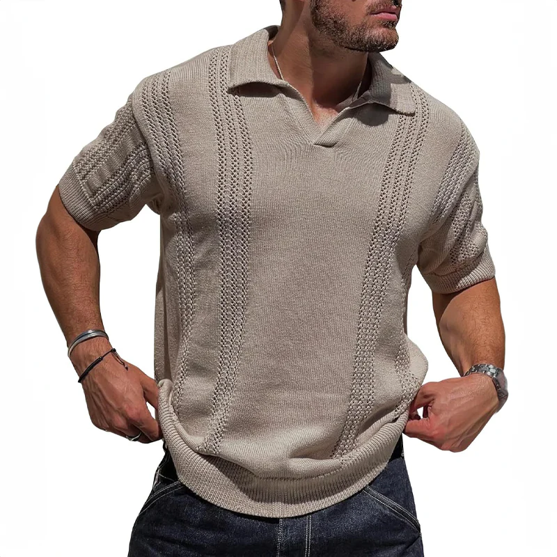 Herren-Polohemd aus Luxusstrick - Ruben