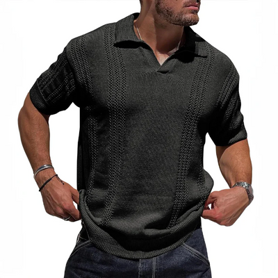 Herren-Polohemd aus Luxusstrick - Ruben