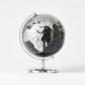 Silberner Globus (18 cm)