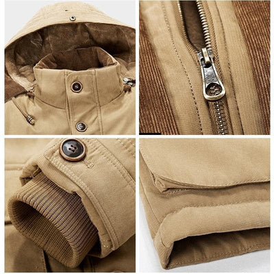 MAX - FLEECE-GEFÜTTERTE WINTERJACKE