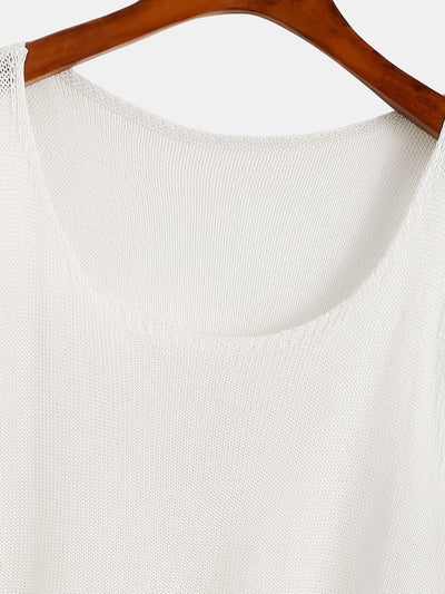Strickpullover Tank Top