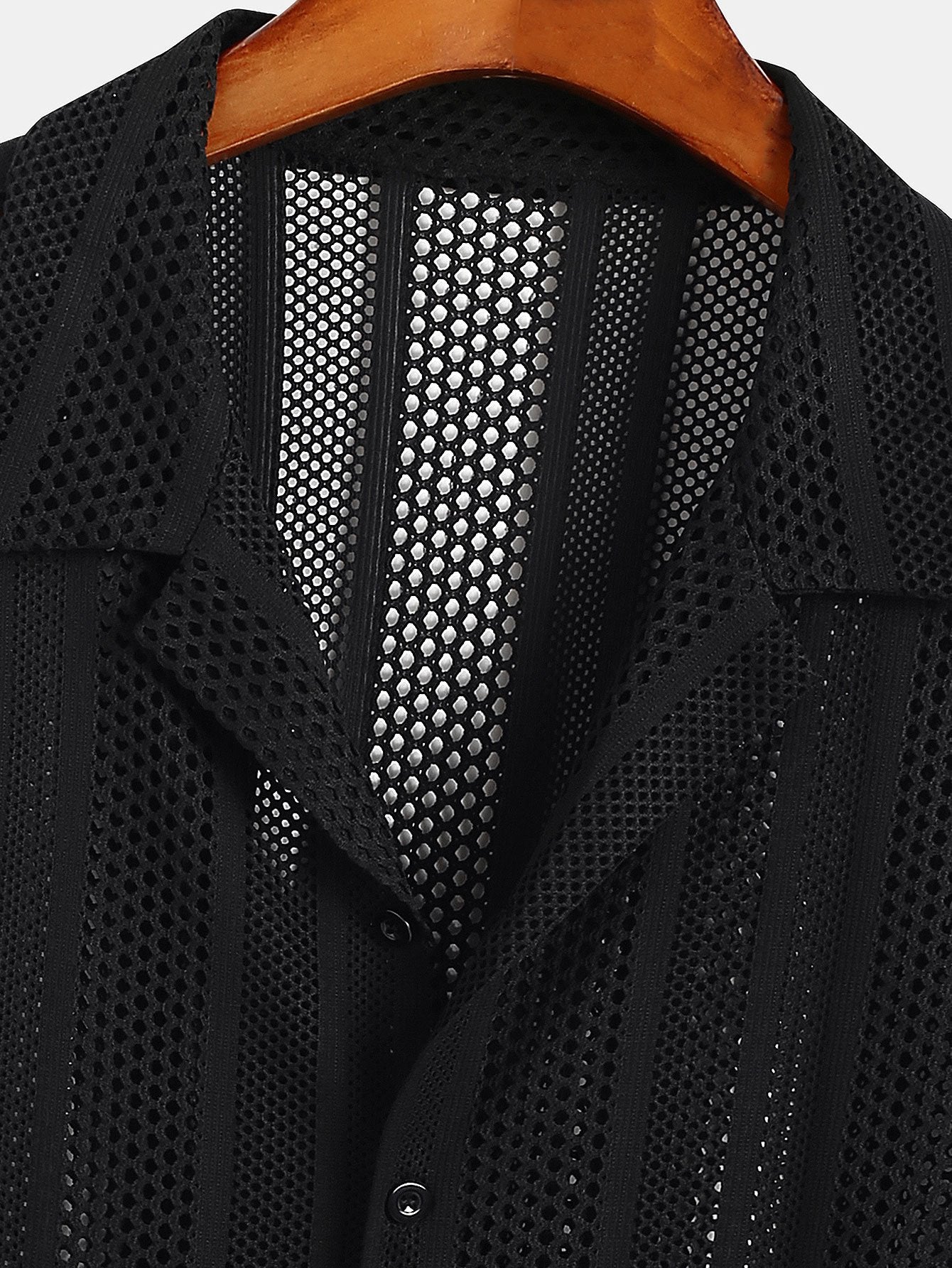 Shirt mit Netzstruktur