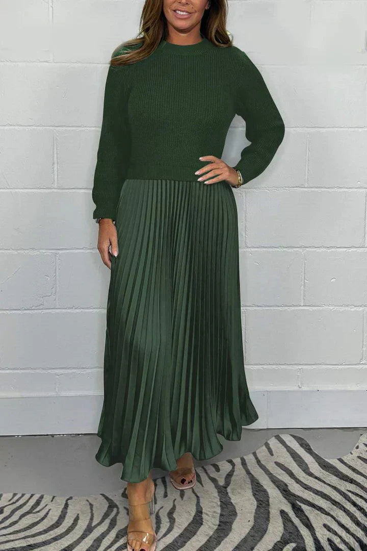 Claire - Elegantes 2-in-1-Strickkleid