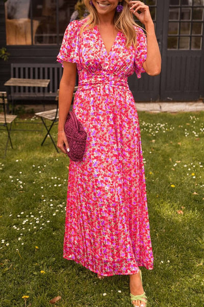 Pauline - Long floral dress