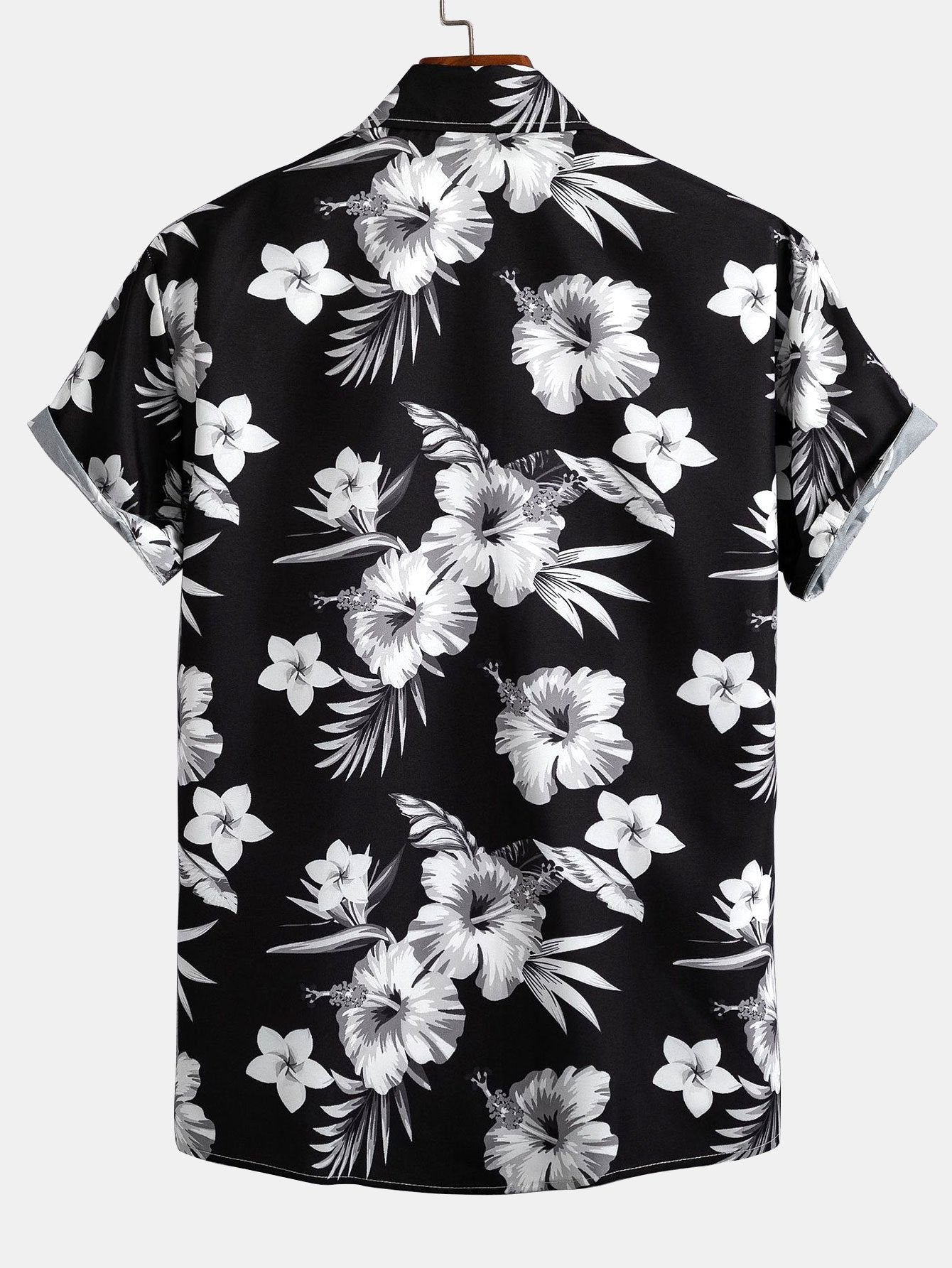 Tropisches Blümchen Shirt und Bademode