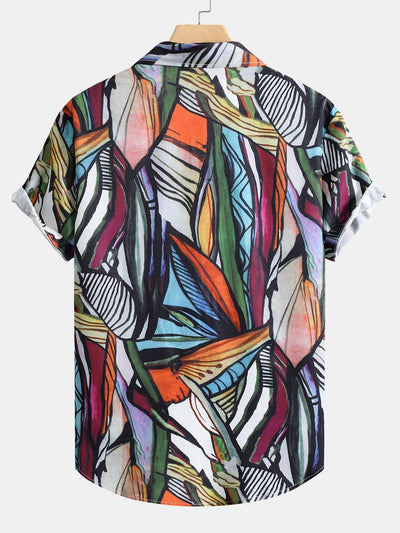 Shirt mit abstraktem Druck