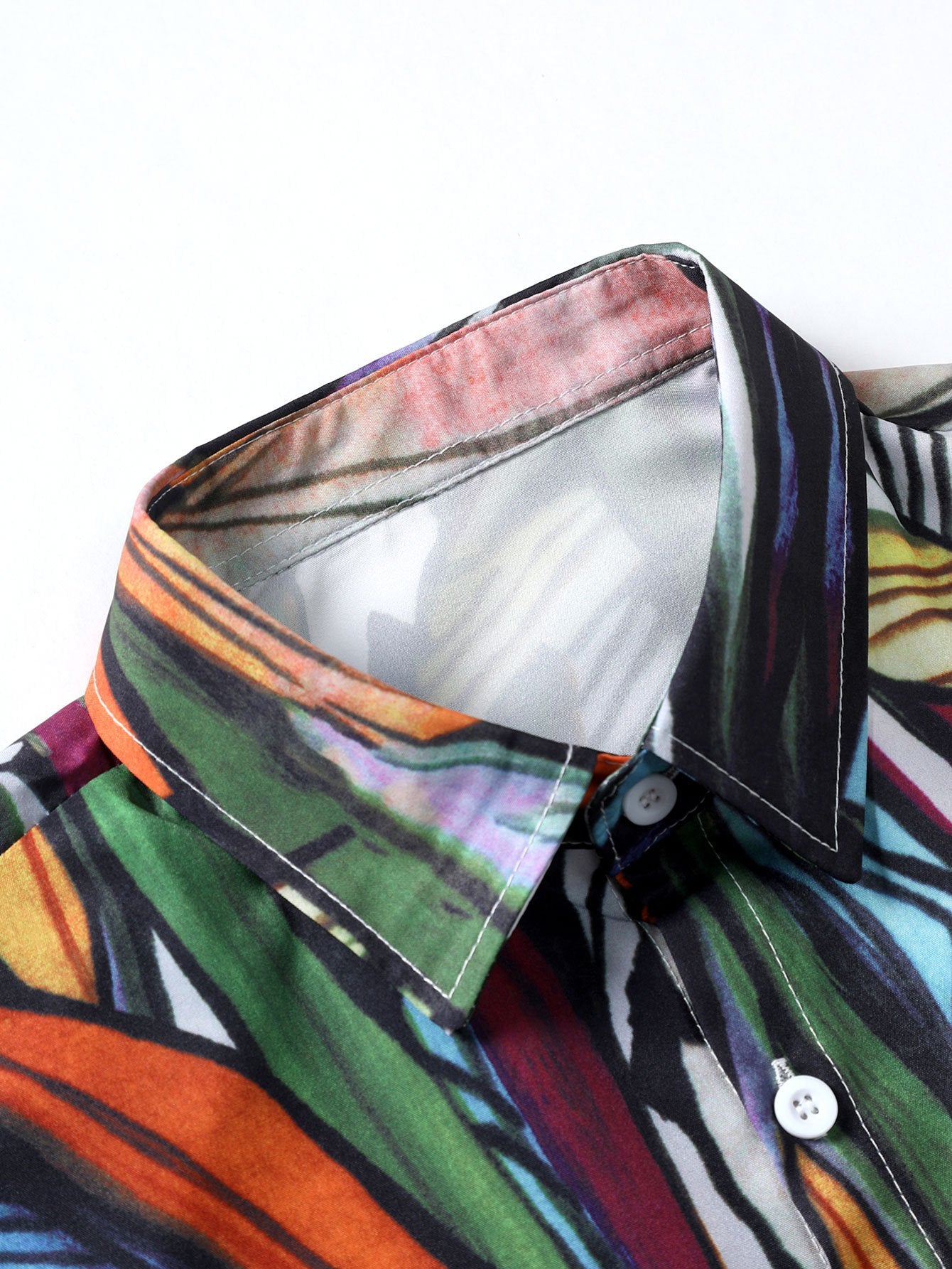 Shirt mit abstraktem Druck