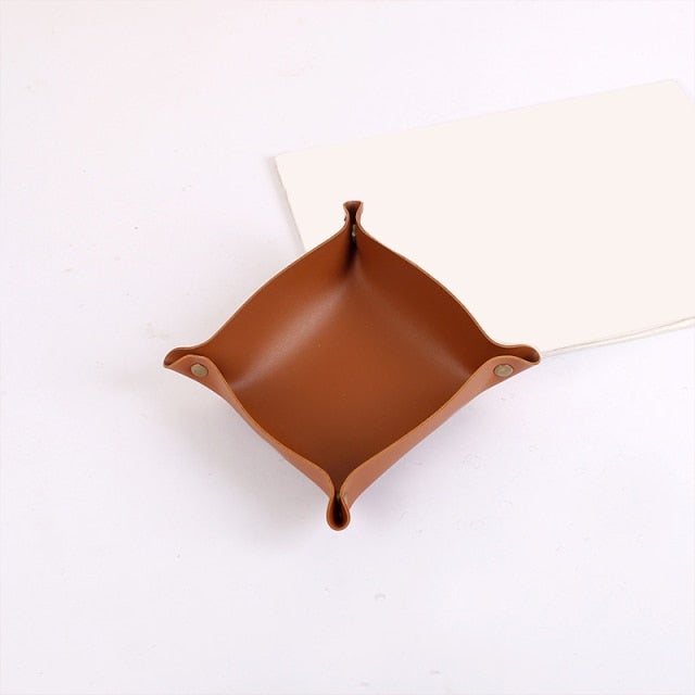 Leder Valet Tray Organizer