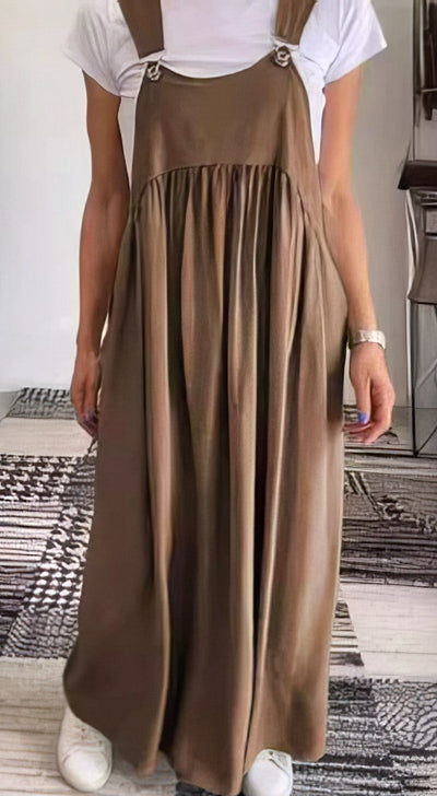 CAMILLE | Fluider ärmelloser Casual-Chic Kleid
