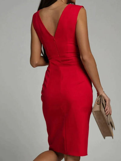 Victoria | V-Ausschnitt-Kleid