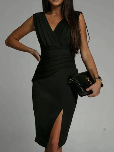Victoria | V-Ausschnitt-Kleid