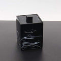 Wattebausch Box schwarz