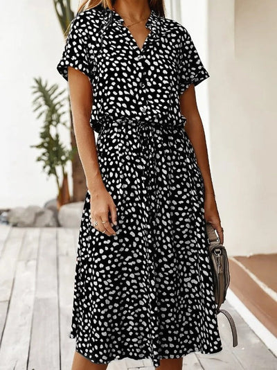 Edith - V-neck Dress