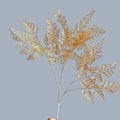Goldene Raureifblätter