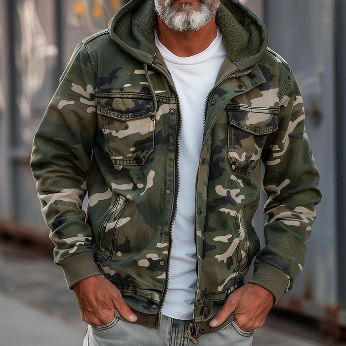 Thomas™ | Jacke mit Tarnmuster