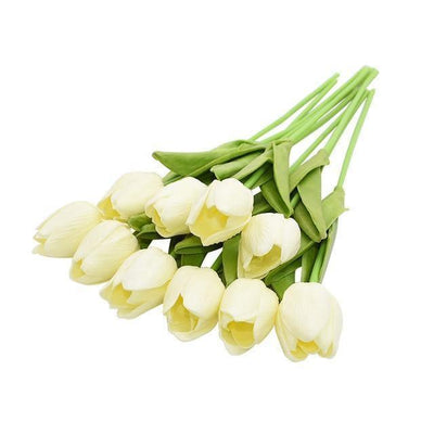 10-teilige Kunsttulpen Künstliche Blumen